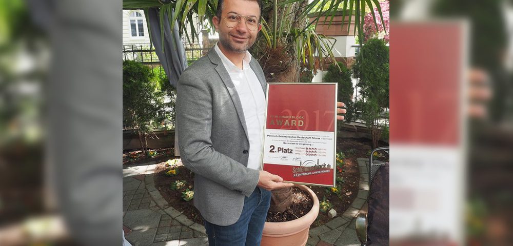 Nima Ghamari | Restaurant Shiraz Platz 2 - Schlemmerblock award